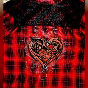 Harley Davidson Button Up Women’s Top